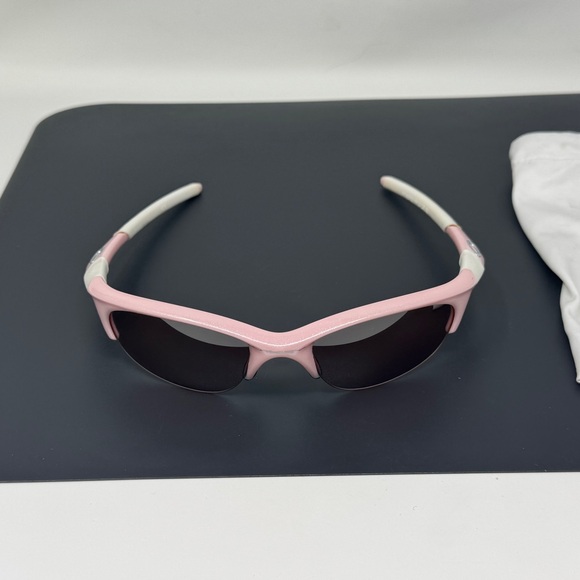Oakley Half Jacket 1.0 Pink Frame  Only 03-622 Gen 1 RARE Scratches On Lenses - Picture 3 of 16
